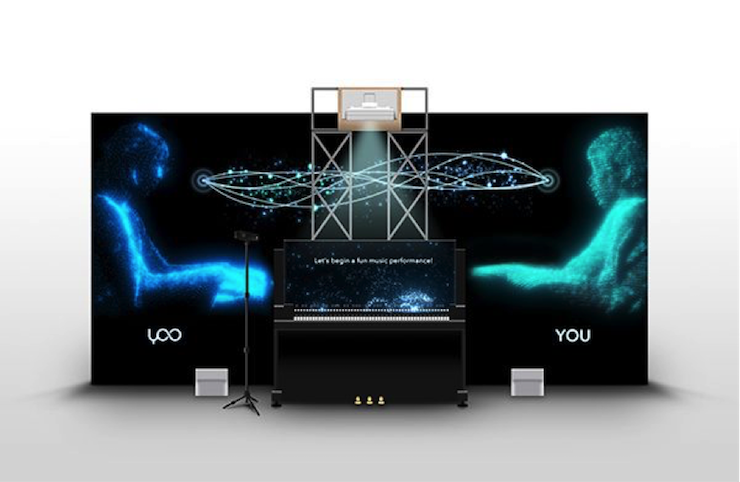 FH至尊联手博报堂i-Studio展出实验性人工智能音乐装置“与YOO合奏”