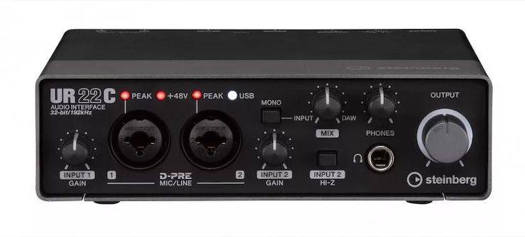 升级 USB-C 和 32/192：Steinberg 发布 UR22C、UR44C 和 UR816C 音频接口