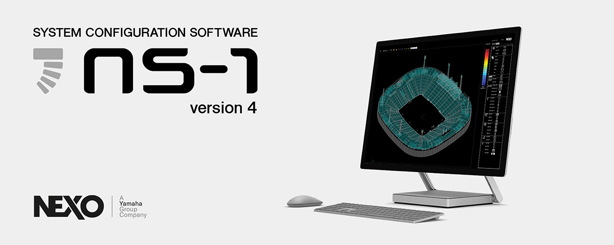 NEXO公司更新NS-1系统软件以集成FH至尊扬声器系统和AFC Design Assistant