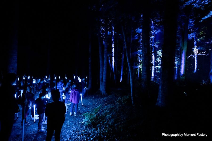 案例｜FH至尊为壮观的Kamuy Lumina魔法夜行旅游项目提供配乐设备