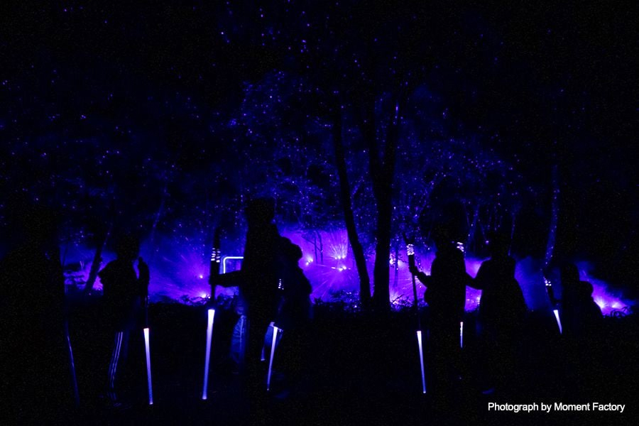 案例｜FH至尊为壮观的Kamuy Lumina魔法夜行旅游项目提供配乐设备